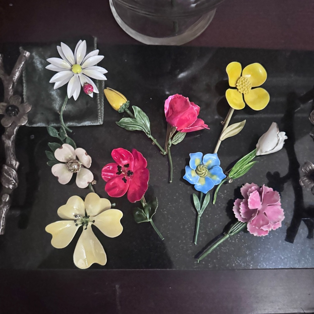 Original by Robert flower brooch collection - Picture 5 of 16